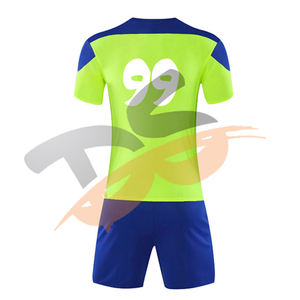 Uniforme de fútbol para niños con logotipo personalizado, ropa deportiva atlética de alta calidad, transpirable, cómoda, trajes de Jersey para Club al por mayor - Product Image 4