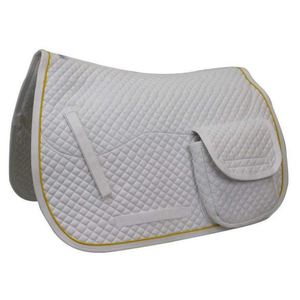 CLOVELIS IMPEX Tapis de selle de luxe en tissu avec poche, vente en gros, sur mesure, équipement équestre haut de gamme pour le saut d'obstacles - Product Image 1