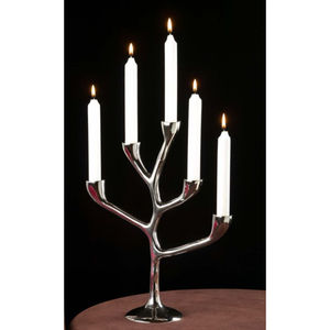 Meilleure vente argent candélabre nouvelle maison moderne hôtel décor candélabre pour mariage Table pièce maîtresse bougeoir - Product Image 4