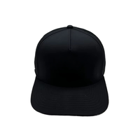 Zwarte 5-panel golfpetten met lasergesneden luipaardfruitpatroon, waterdichte Oxford-stof, aangepast logo, 3D-borduurwerk, sport-baseballcaps