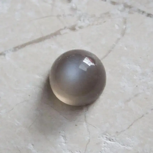 Cabujón Redondo Plano de Piedra Lunar Gris Natural de 10 mm, Cristal Curativo de Calidad Increíble, Gema Suelta Hecha a Mano para la Venta de Joyería - Product Image 2