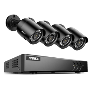 ANNKE Hệ Thống Camera An Ninh <span class=keywords><strong>DVR</strong></span> 4CH 5MP H.265 + 5 Trong 1 4 Camera Giám Sát CCTV Ngoài Trời 1080P HD Phát Lại <span class=keywords><strong>P2P</strong></span> - Product Image 1