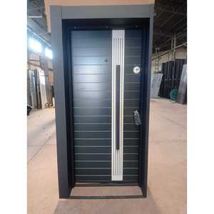 ABSDOOR BELLA Portes de sécurité manuelles modernes en PVC, acier et MDF finis, fabriquées en Turquie pour une utilisation intérieure dans les appartements, les villas, les hôtels, PORTE EN ACIER - Product Image 4