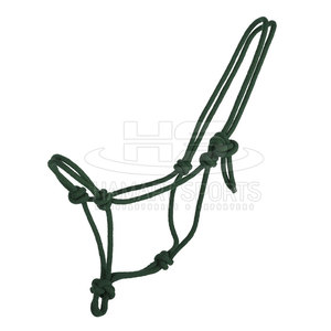 Licou de cheval élégant et confortable Fourrure douce et moelleuse et licou de cheval réglable en polyester solide - Product Image 1
