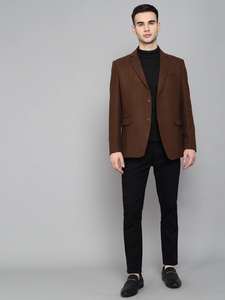 Blazer Clásico Marrón para Hombre de la Mejor Calidad, Elegante para Uso Diario, Eventos de Oficina y Fiestas, Disponible a Precio Directo de Fábrica - Product Image 3