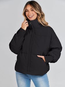 Low Price <b>Women</b> Puffer <b>Jacket</b> Made in Pakistan Factory Made New Arrival <b>Women</b> Puffer <b>Jacket</b> for Adults - Product Image 4