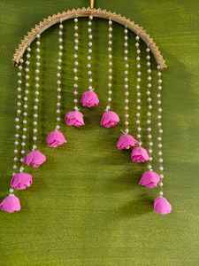 Decoración de Pared de Media Luna con Flores de Espuma para Decoración de Árboles, Elegante Decoración de Techo para Bodas, Decoración para el Hogar, Oficina y Jardín - Product Image 2