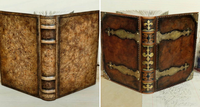 Journal de couverture rigide en cuir, pièces, fait sur mesure avec embellissements en laiton