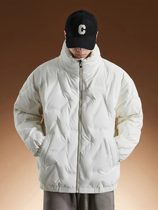 Meilleures ventes de veste d'hiver personnalisée pour hommes, nouveauté veste en cuir avec décoration en fourrure veste de service OEM pour hommes - Product Image 3