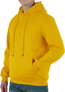 Pulls à Capuche Personnalisés Décontractés de Couleur Unie pour Hommes, Vente en Gros Printemps Automne Classique Confort Hoodies - Product Image 4