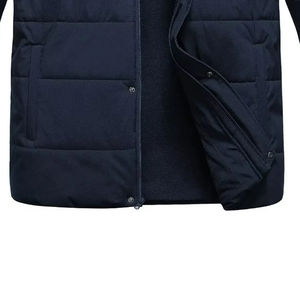 Haute Qualité Léger Puffer Veste D'hiver Personnalisable Toile Respirant Fermeture Éclair Coupe-Vent Col Montant À La Mode En Plein Air - Product Image 3