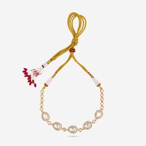 Kundan Necklace 187736 Elegant <b>Wedding</b> <b>Accessory</b> - Product Image 4
