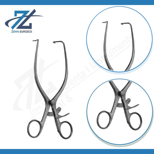 Retractor Manual Jackson Burrows de Alta Calidad, Autoestático, 175 mm, Acero Inoxidable Quirúrgico, Instrumentos Certificados por la CE, Pakistán - Product Image 3
