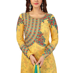 Low Maqam Western Factory Proveedor directo Full Custom High Quality Party Wear Traje de 3 piezas completamente bordado para mujeres - Product Image 5