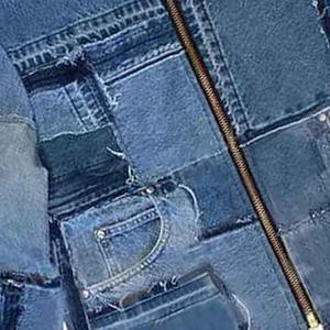 แจ็คเก็ตผ้ายีนส์แฟชั่นฤดูใบไม้ร่วงของผู้หญิงเสื้อโค้ทคอตั้งทันสมัยเสื้อโค้ทปักลายเสื้อแจ็คเก็ตยีนส์ลำลองสำหรับผู้หญิง - Product Image 5