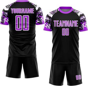 Uniforme de Fútbol Personalizado de Primera Calidad, Impresión Digital, Transpirable, Manga Corta, Unisex, para Clubes - Product Image 1