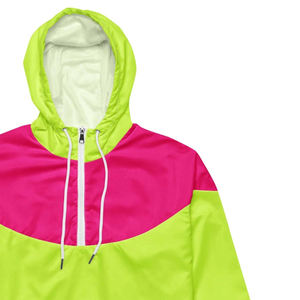 Última moda mujer cortavientos ligero cremallera chaqueta deportiva abrigo prendas de vestir exteriores chaqueta cortavientos personalizada de alta calidad - Product Image 4