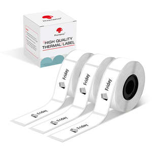 For 14x50mm D30/D35/Q30 Thermal <b>Labels</b> White <b>Printer</b> Supplies - Product Image 1