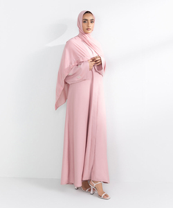 Abayas Kaftan Dubaï pour femmes, nouvelle arrivée, respirantes, confortables, quatre saisons, pour l'Aïd et les mariages, vente en gros de vêtements musulmans islamiques - Product Image 4