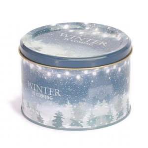 1.2L Lets Be Jolly boîte en métal ronde Ø 140x90mm - Product Image 3