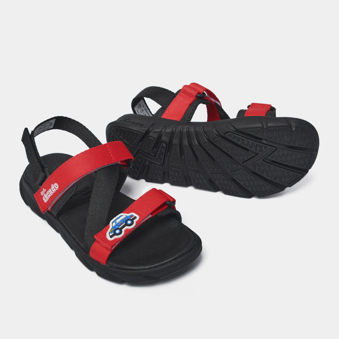 สีดำและสีแดง