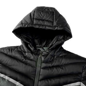 <b>Men</b> Winter Wear Warm <b>Men</b> Puffer <b>Jacket</b> Solid Color and Patchwork <b>Men</b> Puffer <b>Jacket</b> - Product Image 2