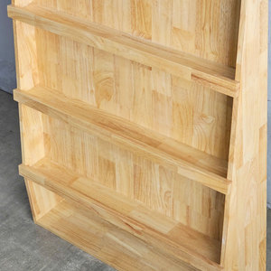Bibliothèque en bois de caoutchouc naturel KGS013 pour chambre et maternelle – Élégante et durable - Product Image 6