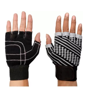 Gants de Fitness sans doigts en néoprène pour l'haltérophilie Gym entraînement gant de Fitness taux de gros prix bon marché Pakistan - Product Image 1