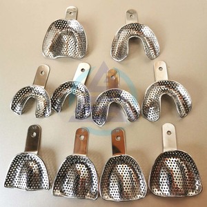 Bandeja de Impresión Dental de Acero Inoxidable, Bandeja de Dientes Autoclavable, Bandejas para Instrumentos Dentales, Herramientas de Dentista - Product Image 5