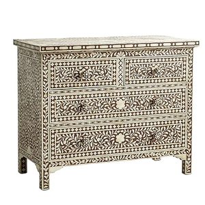 กล่องลิ้นชักสเตนเลสฝังกระดูกแบบทันสมัยหรูหราหรูหราหรูหราทำด้วยมือเฟอร์นิเจอร์ดีไซน์ที่ซับซ้อนสำหรับบ้านและห้องนั่งเล่น - Product Image 6