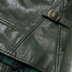 Veste en cuir de vache véritable de haute qualité pour homme, coupe-vent, imperméable, écologique, séchage rapide, respirante, durable, élégante, toutes saisons - Product Image 6