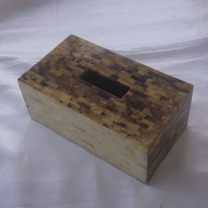 tissue box paper <b>art</b> inlay SEASHELL JEWELRY Tissue paper Box Motive <b>mosaic</b> <b>art</b> inlay box Size 240x135x100mm - Product Image 1