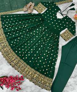 VESTIDO LOOK DE FIESTA DE DISEÑADOR CON TRABAJO DE BORDADO - Product Image 1