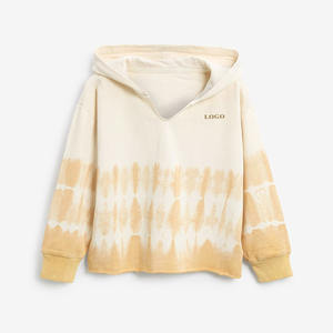 Sudadera con Capucha de Manga Larga y Material Transpirable para Niñas, Ideal para Invierno, Ajustable, Informal, Color Sólido, Precio de Fábrica 2026 - Product Image 6