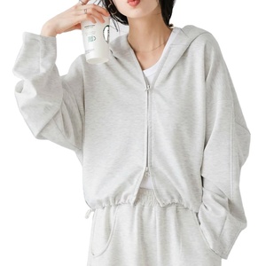 Sudadera con Capucha para Mujer, Cómoda para el Invierno, con Tela Transpirable, Modelo 2026 / Precio al por Mayor, Sudadera con Cierre y Forro Polar Suave - Product Image 1