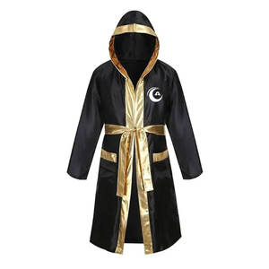 Bata de boxeo personalizada para hombre de alta calidad superventas, equipo de artes marciales al por mayor con logotipo - Product Image 1