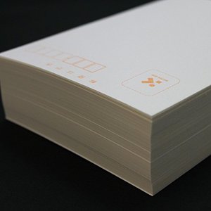 Kuretake KG204-808/100 Gesen โปสการ์ดกระดาษ100แผ่นปากกาพู่กันสีน้ำปากกาการ์ตูนปากกาสีดำ - Product Image 5