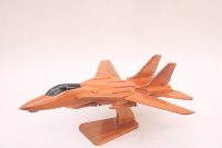 Modèle d'avion et d'hélicoptère en bois fait main PHANTOM F4, décoration d'intérieur avec motif personnalisable et forme irrégulière