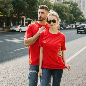 Venta al por mayor de camisetas de alta calidad para hombres 100% algodón camiseta en blanco logotipo personalizado hombres cuello redondo Camiseta para hombres DDP envío - Product Image 2