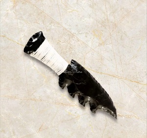 Cuchilla Ritual de Obsidiana Negra Tallada a Mano, Cristal Volcánico Natural de 3-6.5 Pulgadas, Herramienta Espiritual Decorativa - Product Image 5