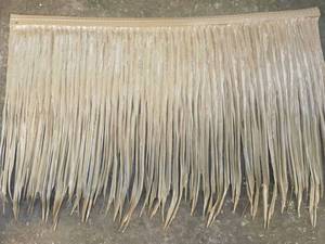 Techo de Paja Sintética Impermeable <span class=keywords><strong>Palma</strong></span> Sintetia, Solución de Techo de Paja Artificial para Casas, Pueblo, Black Blender - Product Image 6