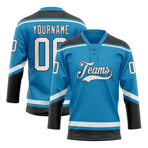 เสื้อเจอร์ซีย์ซ้อมฮ็อกกี้น้ำแข็งเปล่าปรับแต่งได้สำหรับลีกหรือชุดทีม - Product Image 1