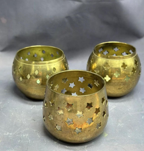 Hot Selling <b>Gold</b>-Finished Metal Votive <b>Candle</b> for Home Decoration for Christmas and Door Decoration Tabletop Votive <b>Candle</b> - Product Image 5