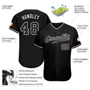 Maillots de baseball personnalisés pour équipes professionnelles et amateurs avec des options de personnalisation complètes, y compris les couleurs, les logos - Product Image 5