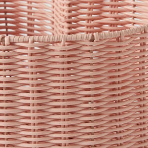 New design colorful <b>rattan</b> heart shape made in Vietnam for kid's <b>basket</b> - Product Image 4