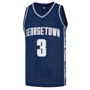 Maillot de basket-ball personnalisé pour hommes en polyester noir à séchage rapide et respirant avec numéros et nom pour hommes - Product Image 3