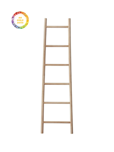 Échelle en bambou écologique du Vietnam | Léger et durable | Parfait pour la décoration de la maison, le stockage, l'affichage et l'utilisation pratique - Product Image 5