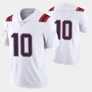 Camisetas de práctica de fútbol americano, diseño de sublimación juvenil, transpirable, malla de poliéster, sólido, venta al por mayor - Product Image 3