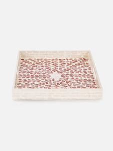Pratique mais élégant premier choix pour les vacances arabes Ramadan Eid nacre incrustation plateau de service du Vietnam - Product Image 1