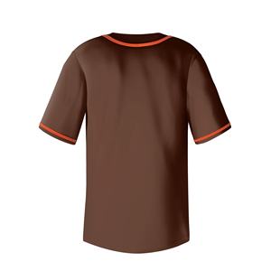 Uniforme de baseball personnalisé imprimé par transfert thermique, pantalon en jersey 100% polyester, taille plus, protection UV estivale, respirant - Product Image 1